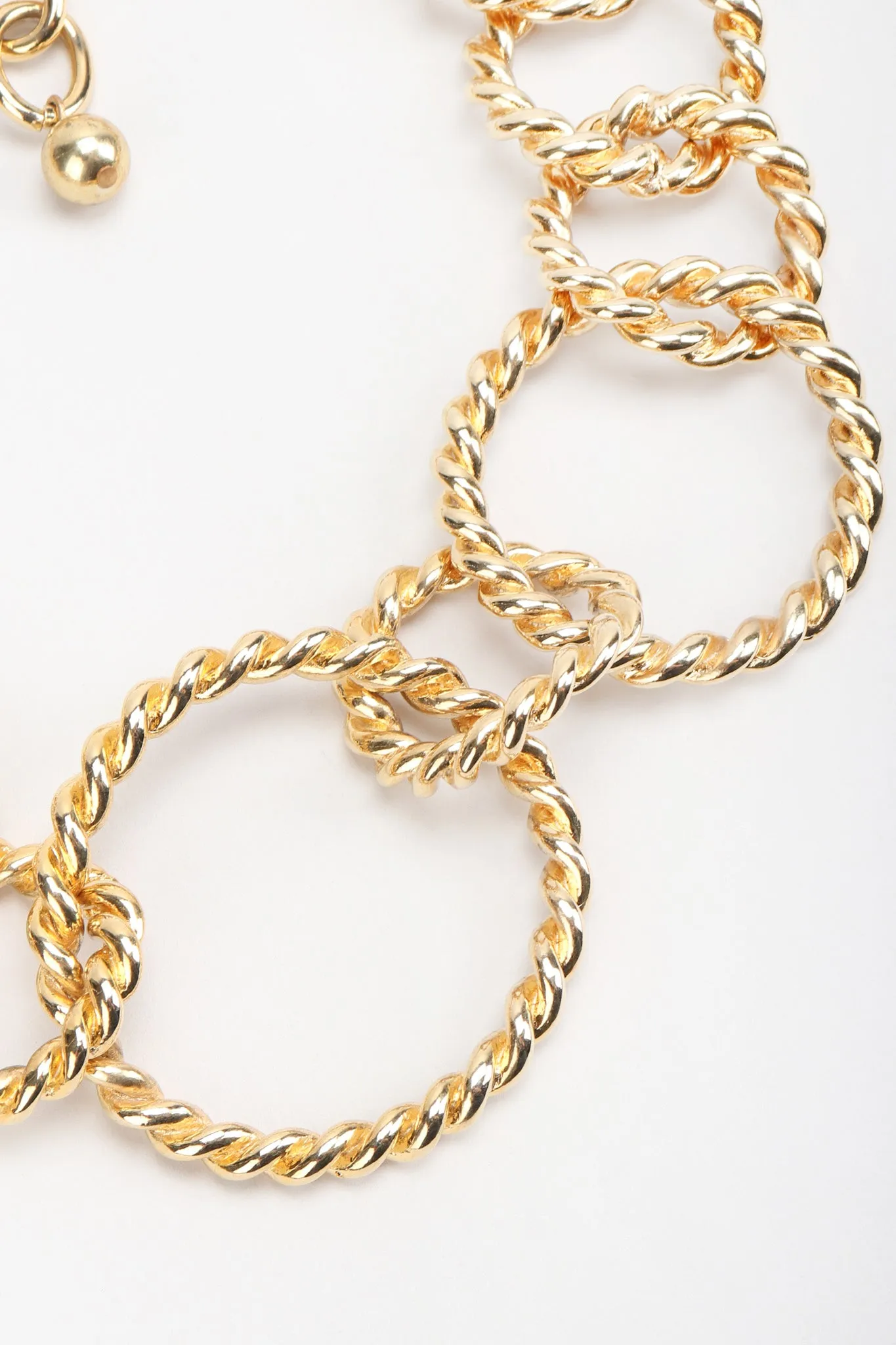 Twisted Rope Link Collar