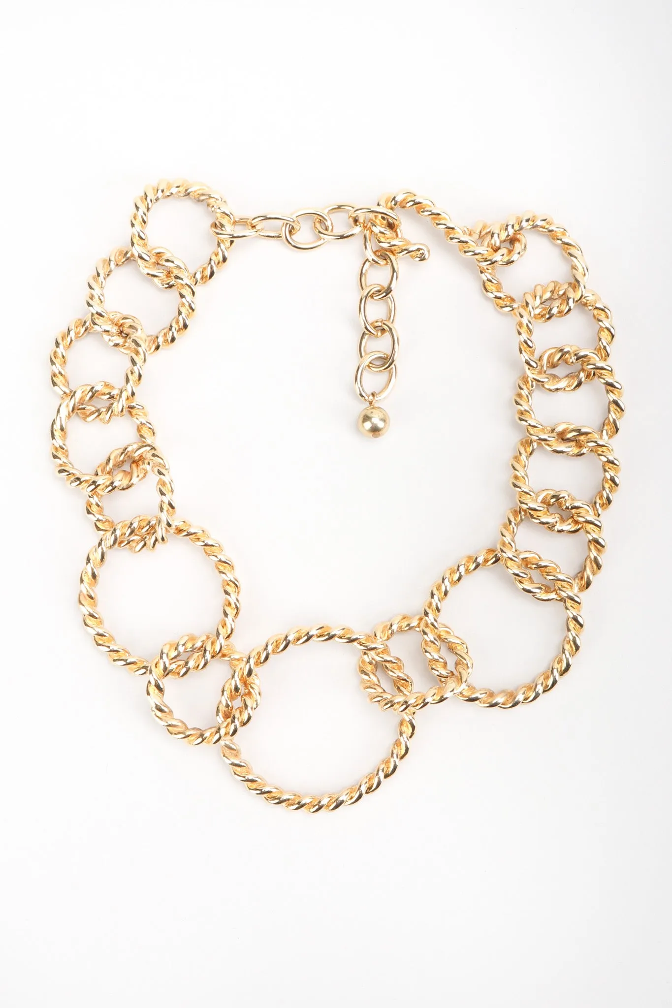 Twisted Rope Link Collar