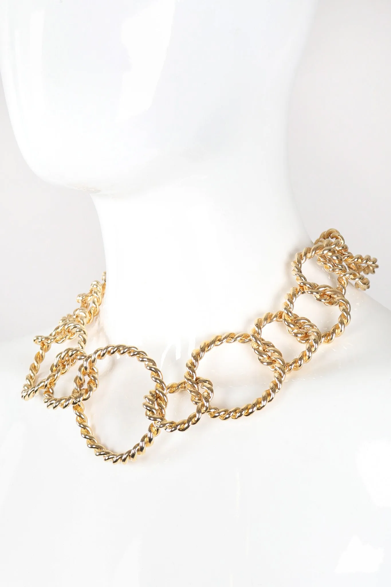 Twisted Rope Link Collar