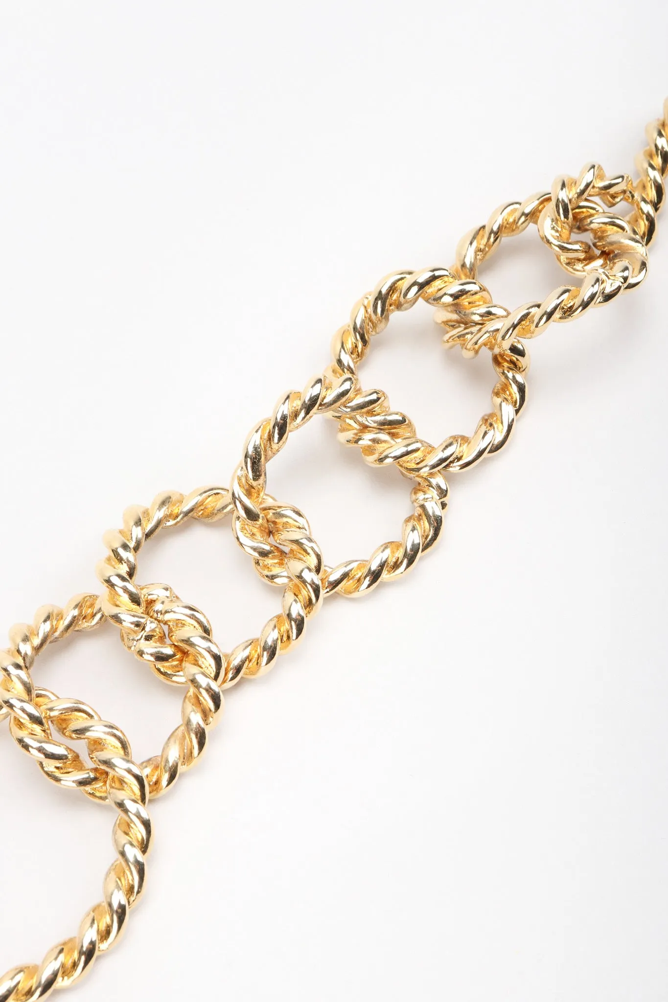 Twisted Rope Link Collar