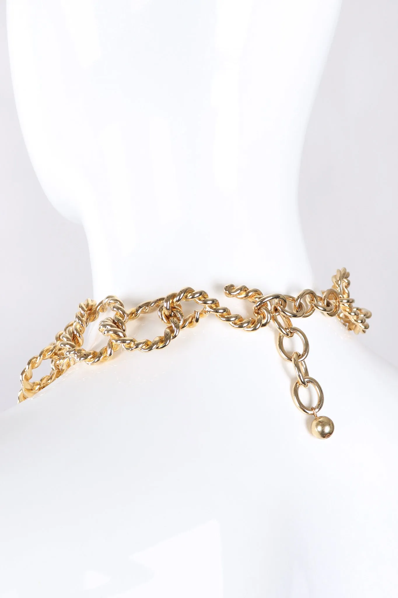 Twisted Rope Link Collar