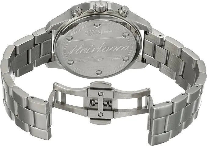 Vestal Heirloom Chrono Metal Strap Mens Watches