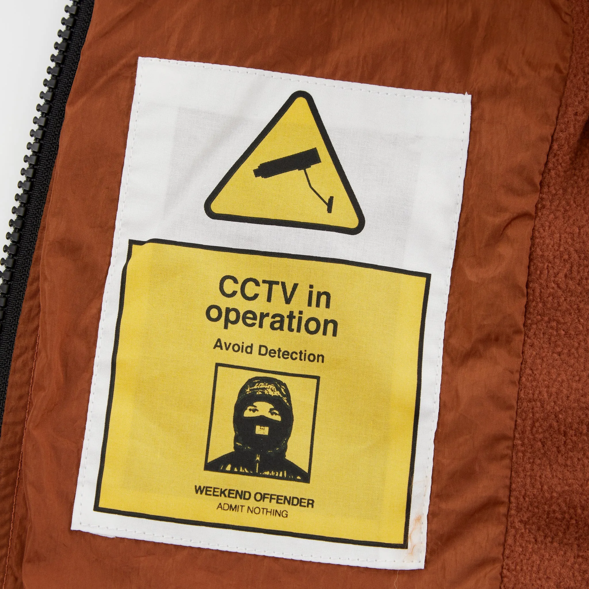 Weekend Offender Technician Windbreaker Jacket - Russet