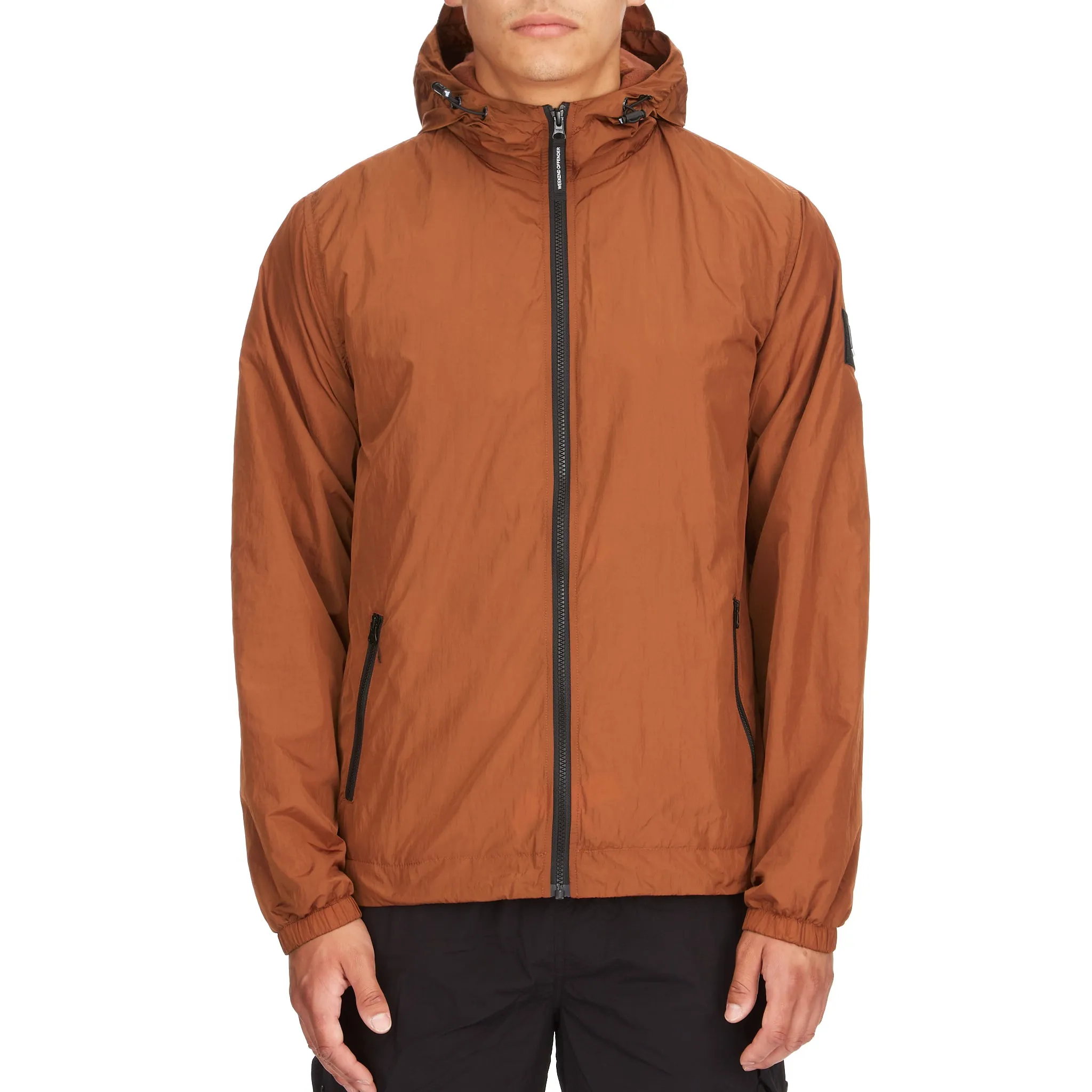 Weekend Offender Technician Windbreaker Jacket - Russet