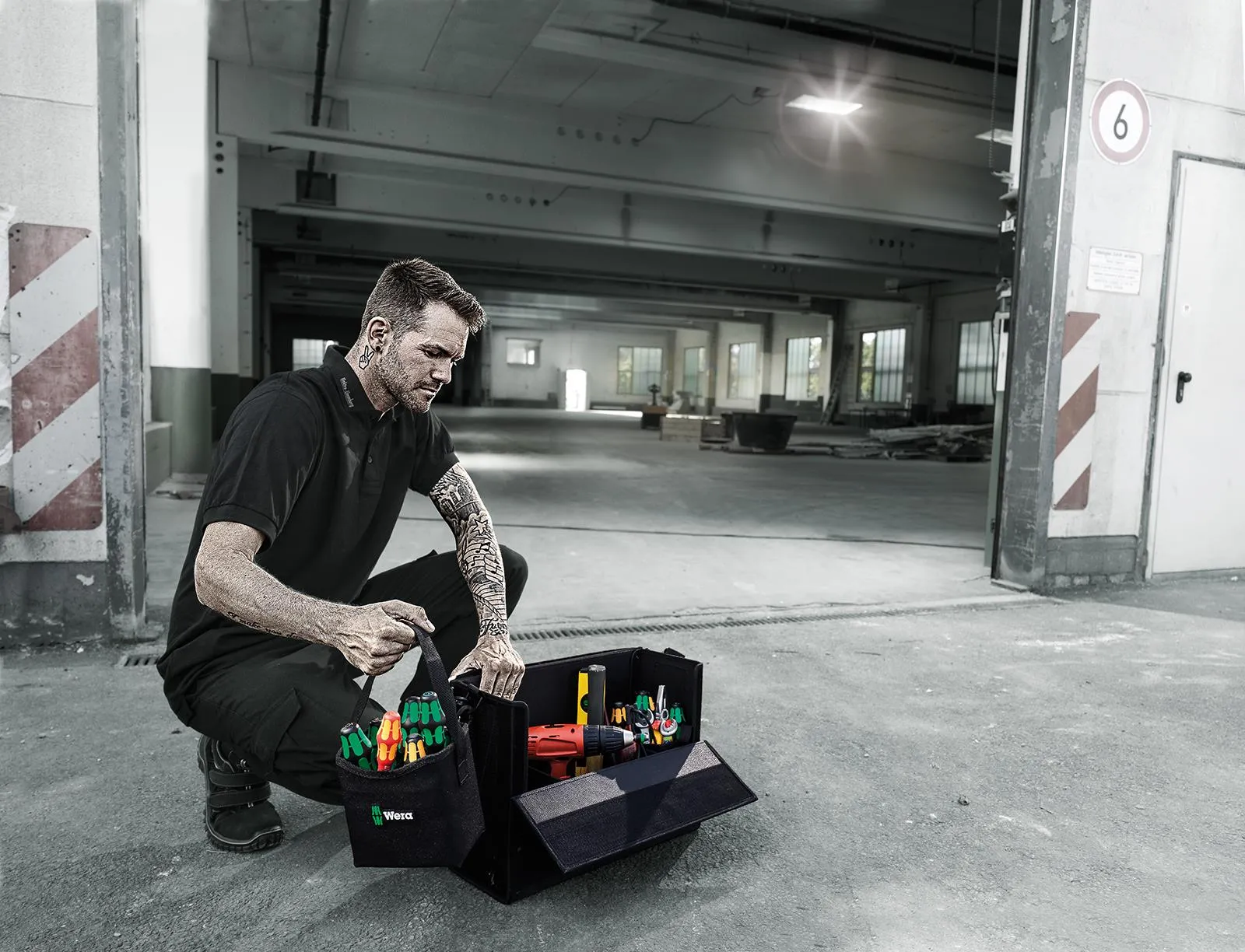 Wera 2go 2 XL Tool Container 2 Piece Tool Storage Bag
