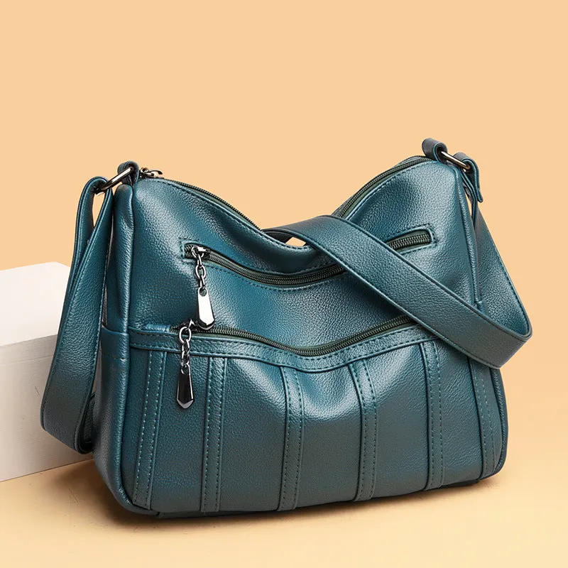 Women's Comfortable Pretty Soft Leather Mummy Bags