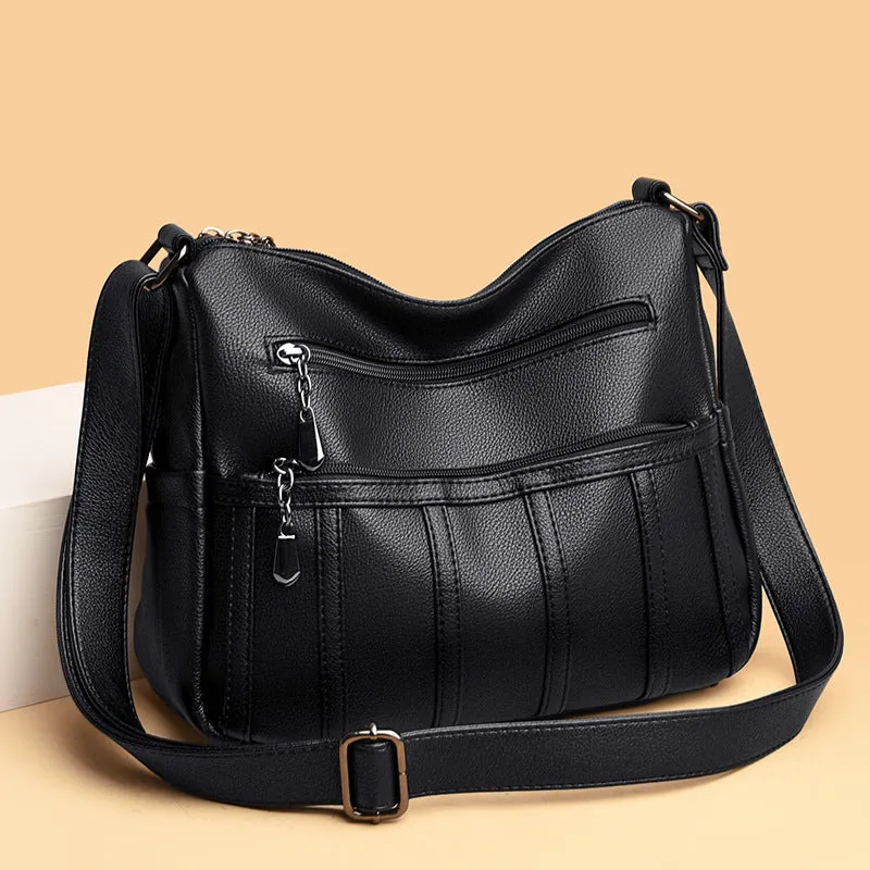 Women's Comfortable Pretty Soft Leather Mummy Bags