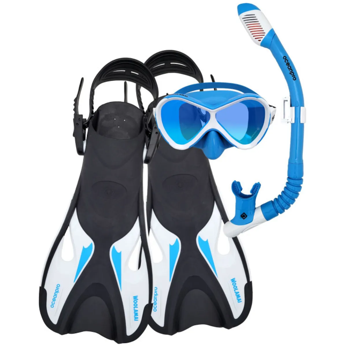 Woolamai Jr Mask Snorkel Fin Set