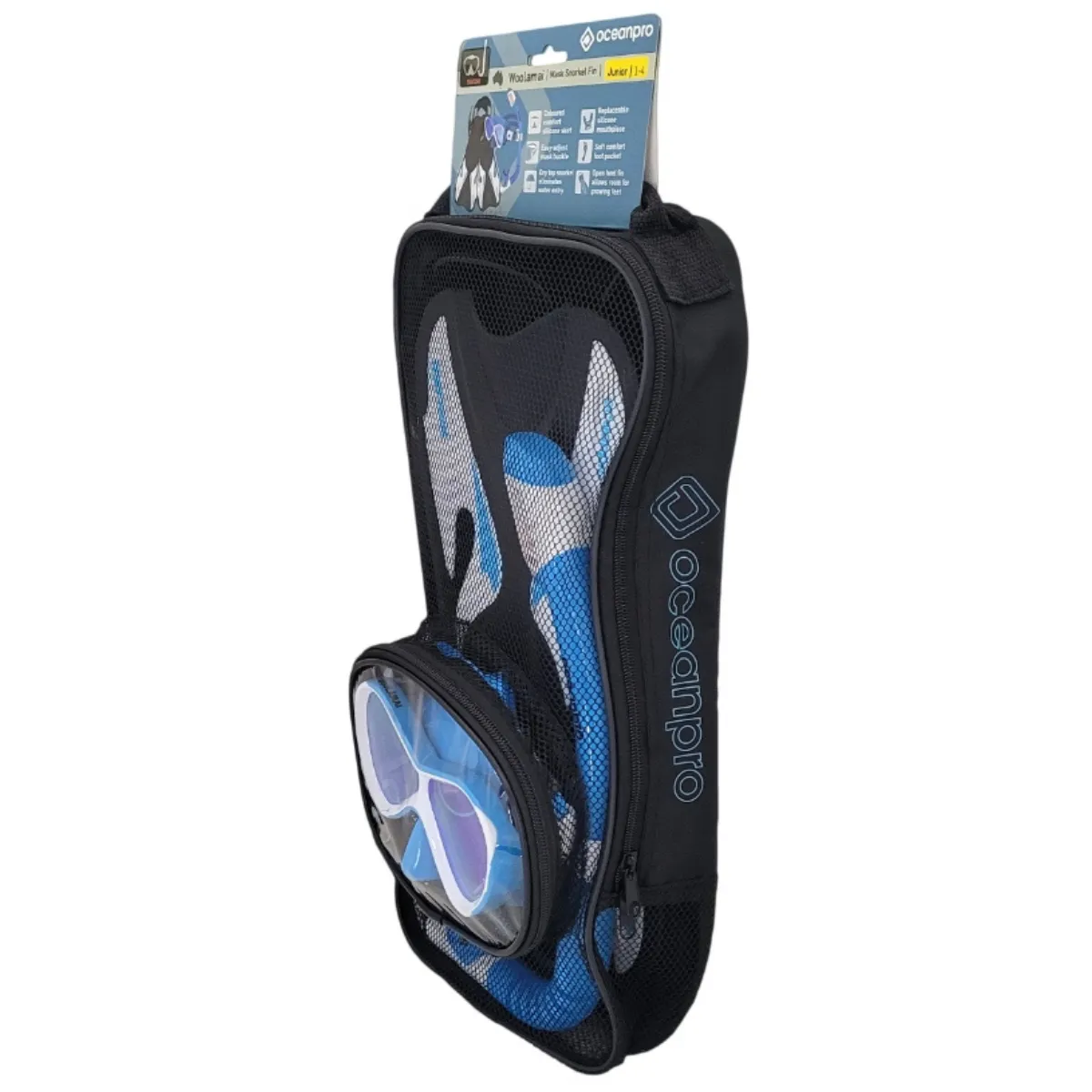 Woolamai Jr Mask Snorkel Fin Set